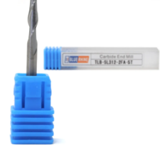 For Cutting MDF & Wood -2 Flute End Mill tool bit for cutting MDF and Wood - Cutting diameter 3.175 mm