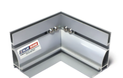 Fabric Frame Profiles -Corner Connector 8pc set for single side profile