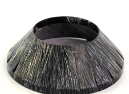 Trim Caps  Channelume Trim Cap 18.30 mm x 30 mtr Black